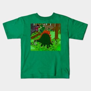 Jurassic Ruckus Kids T-Shirt